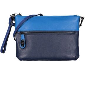 Reed Krakoff faux leather colorblock crossbody bag